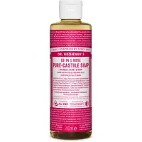 Bronners Dr.Bronner's Savon liquide à la rose (240 ml)