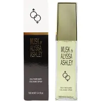 Alyssa Ashley Musc blanc par eau de Cologne en spray 100 ml