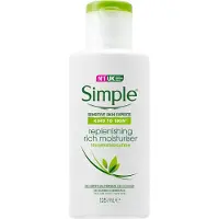 Simple 6 x Cr?me Hydratante Riche Kind to Skin 125ml - Peau Douce et R?confort?e, Id?ale pour Tous Types de Peau