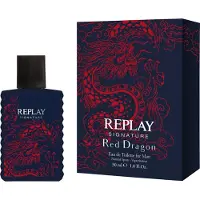 Replay Signature Red Dragon Eau de Toilette pour hommes 30 ml