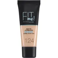 Maybelline Fit Me ! Matte + Poreless 124 Soft sand, 30 ml