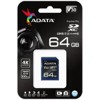 ADATA Carte mémoire ASDX64GUI3V30S-R 64 GB SDXC UHS-I Class 10