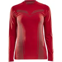 Craft T-Shirt Manches Longues Craft Femme Pro Control Seamless Jersey Bright Red-XXL