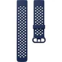 Fitbit Charge 3 Sportband Siliconen Blauw L