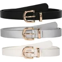About You Ceinture 'Malina' noir / argent / blanc