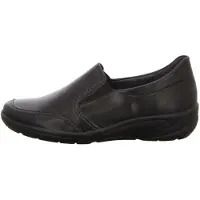 Semler Mocassins confort pour femmes en noir