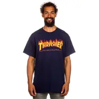 Thrasher T-shirt à Manches Courtes Flame