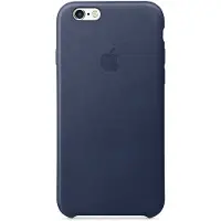 Apple Coque en cuir pour Apple iPhone 6/6s Bleu