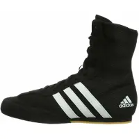 Adidas Hommes, Chaussure de salle, Box Hog (40 2/3), Noir