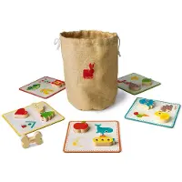 Janod Memory Touch Recognition Game Multicolore 3-6 Years Enfants