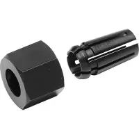 Makita Pince de serrage 6mm pour meuleuse droite GD0800 et GD0810C - Accessoire noir de serrage