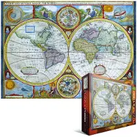 Eurographics Puzzle Eurographics Carte du Monde Antique - 1000 pièces