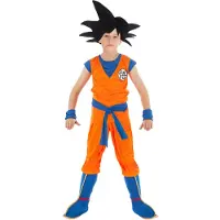 Rubies DÉGUISEMENT SANGOKU GARÇON 11/12 ANS Orange, Cuivre, Mandarine
