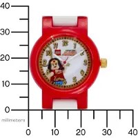 LEGO , 5004539 Horloge Wonder Woman à construire, Coloré