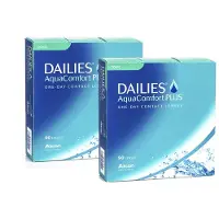 Alcon AquaComfort PLUS Toric (-3.75, Lentille journalière, 90 pcs, Torique)