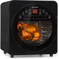 Klarstein AeroVital easy touch friteuse à air chaud 1700 W 14 l 16 programmes noir