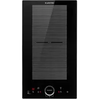 Klarstein Plaque Induction 3500W, Plaque de Cuisson Electrique à Induction, Plaque Induction Encastrées 2 Feux, Tables de Cuisson Encastrable, Contrôle Tactile, Rechaud Electrique pour la Cuisine