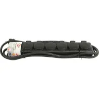 Brennenstuhl 1159970 Bren Steckdosenverteiler 6x Steck bk