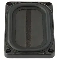 Visaton SC 4.6 FL 8 Ohm Haut-parleur large bande en saillie 1 pce, Composants du haut-parleur, Noir