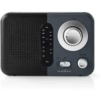 Nedis Rdfm1300gy Portable Radio Clair One Size / EU Plug 220V