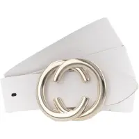 Vanzetti Ceinture or / blanc