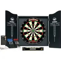 Winmau Jeu de fléchettes Pro Cabinet de fléchettes Diamond
