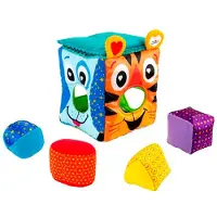 Lamaze - Cube souple à insérer avec animaux