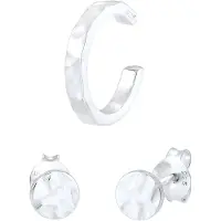 Elli Boucles d'oreilles argent