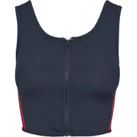 Urban Classics Haut bleu marine / rouge feu / blanc