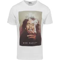 Mister tee T-Shirt 'Bob Marley Smoke'