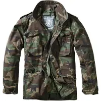 Brandit Veste mi-saison 'Field' bleu marine / marron / vert / olive