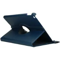 IMoshion Coque tablette rotatif à 360° pour Apple iPad 9 (2021) 10.2 pouces / iPad 8 (2020) 10.2 pouces / iPad 7 (2019) 10.2 pouces - Bleu foncé