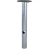 Nordlux Base - base pour poteaux de jardin - Ø 15 x 50 cm - galvanisé