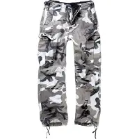 Brandit Pantalon cargo anthracite / taupe / kaki / blanc
