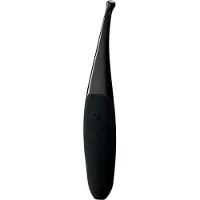 Huismerk - stimulateur clitoridien rechargeable étanche - noir