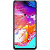 Samsung Galaxy A70 Gradation Back Cover Noir/Transparent