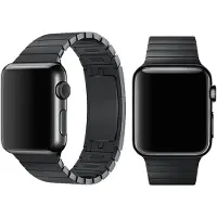 Devia 6938595325120, Bracelet, Montre connectée, Noir, Apple, Apple Watch 44mm, Acier inoxydable