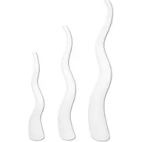 Europalms Vase design WAVE-125, blanc (1x)