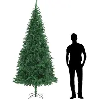 vidaXL Arbre de Noël artificiel 300 cm Vert
