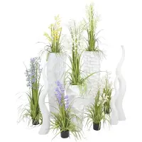 Europalms Vase design WAVE-100, blanc