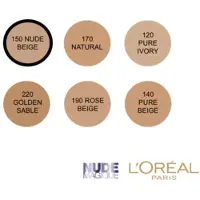 L'Oréal Fond De Teint Nude Magique Eau De Teint L'oréal N° 190 Beige Rosé