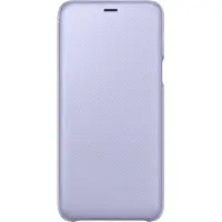 Samsung Galaxy A6 Plus (2018) Wallet Cover Book Case Paars