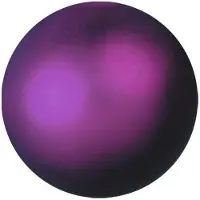 Europalms Boule décorative 3,5cm, violet, métallique 48x (48x)