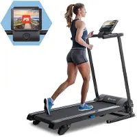 Capital Sports Pacemaker F60 Tapis de course motorisé Bluetooth 12 programmes