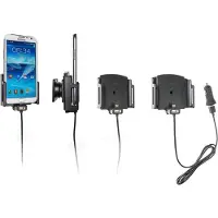 Brodit Support actif avec cig-plug, Support pour smartphone, Noir