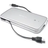 Nokia Dc-11 - Banque D'alimentation + Adaptateur Secteur - 1500 Mah - 2 Connecteurs De Sortie (Prise Cc 2 Mm, Micro-Usb Type A) - Pour Nokia 500, 5500, 6600, 67xx, 70x, C3, E6, E90, N810, Oro...