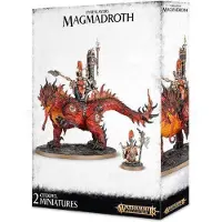 Games Workshop Warhammer AoS - Fyreslayers Runefather sur Magmadroth (Matières plastiques)