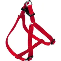 Ferplast Harnais pour chiens « EASY P » taille XL, 25 mm x 62 à 90 cm - Couleur : rouge