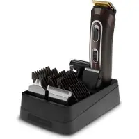 Rowenta Trim & Style 12 in 1 Rasoir rotatif Tondeuse Noir, Marron