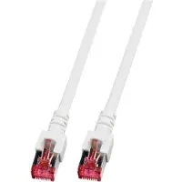 EFB Elektronik K5518.20 RJ45 Patchkabel S/FTP, Cat.6, LSZH, 20m, weiß